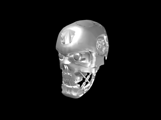 T800 Skull - Terminator 3D Print 116662
