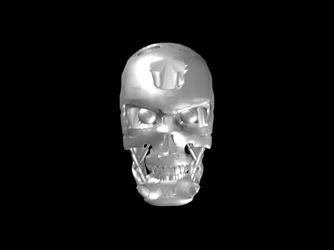 T800 Skull - Terminator 3D Print 116663