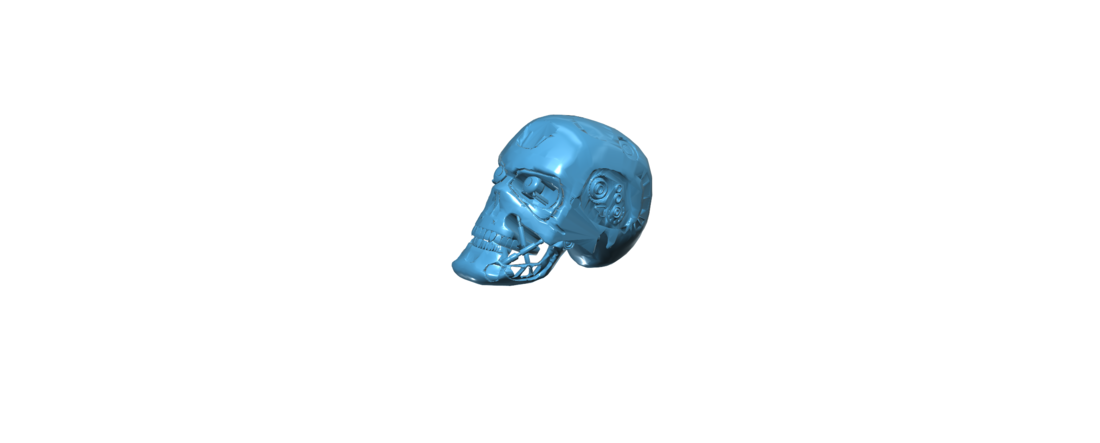 T800 Skull - Terminator 3D Print 116668