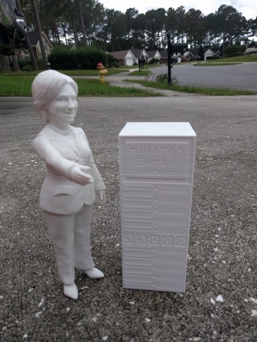 Hillary's E-mail Server 3D Print 116688