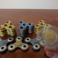 Small TRI SPINNER - Fidget Toy 3D Printing 116690