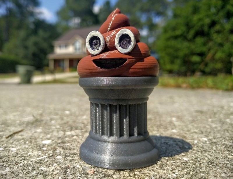 Poop Emoji Trophy