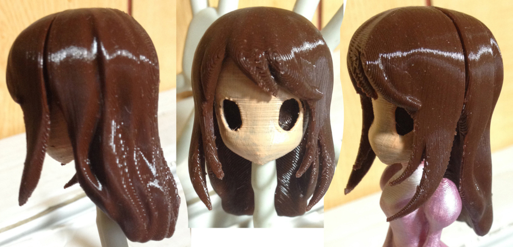 RO Hair 18(Pinky ST.) 3D Print 116711