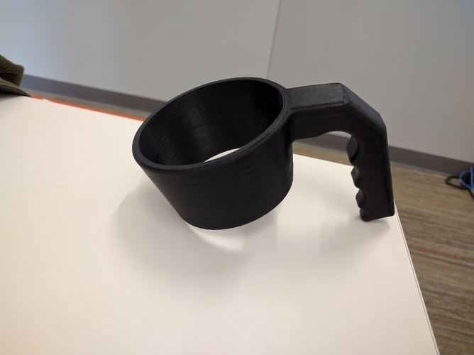 Paper Cup Handle 3D Print 116718