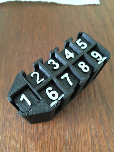 Sudoku number storage