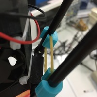 Kossel / Delta Rubber band holder of rod - Thumbnail 2