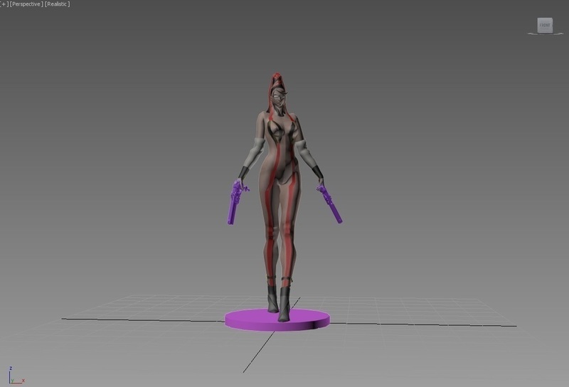  Bayonetta nude