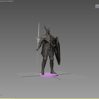 Small Silver Knight - Dark souls 3D Printing 116866