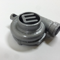 Small Turbocharger Keychain  3D Printing 116932