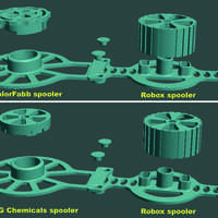 Small Robox spooler 3D Printing 116943