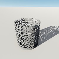 Pencil Cup Holder with Design - Thumbnail 1