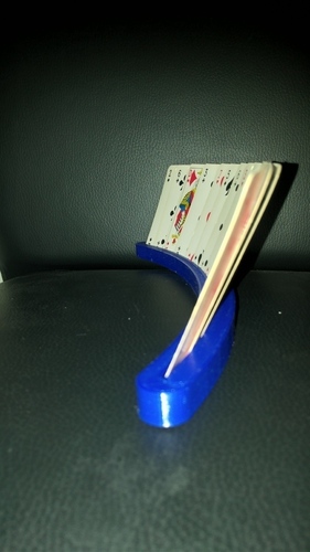 playing card holder - By WesVH - For Eline 3D Print 117221