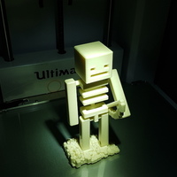 Minecraft skeleton with bow - Thumbnail 2