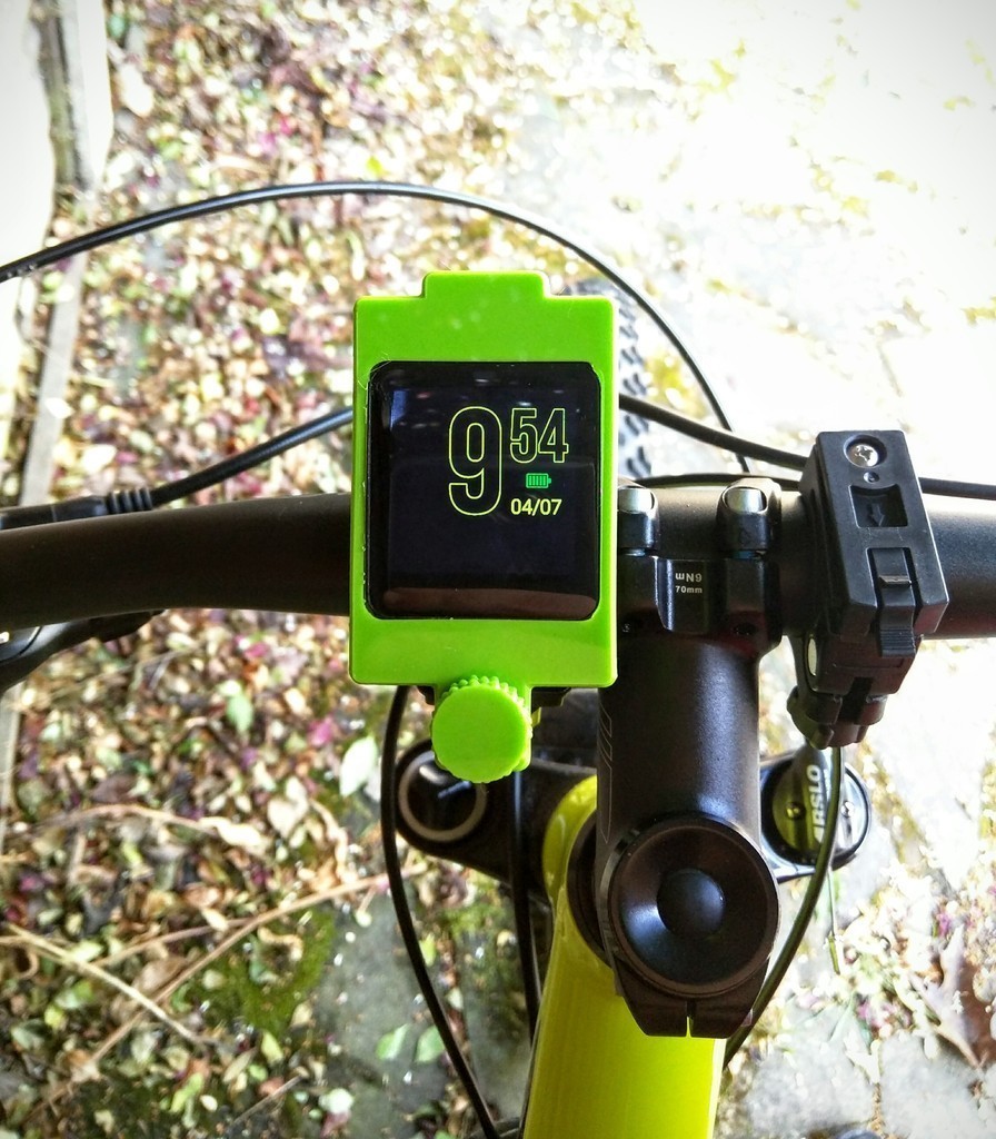 smartwatch bike mount