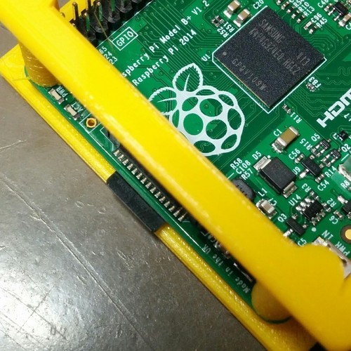 Raspberry Pi B+ Bumper 3D Print 117317