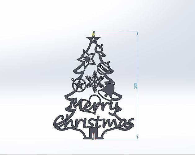 Christmas tree 3D Print 117341
