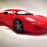 Small Italian Sports Car Model 3D Printing 11746