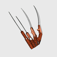  Freddy Krueger Claws - Thumbnail 2