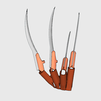  Freddy Krueger Claws - Thumbnail 3