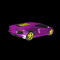 Purple Lamborghini - Thumbnail 4