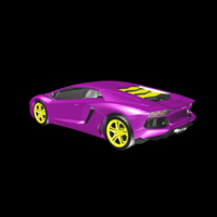 Purple Lamborghini - Thumbnail 5