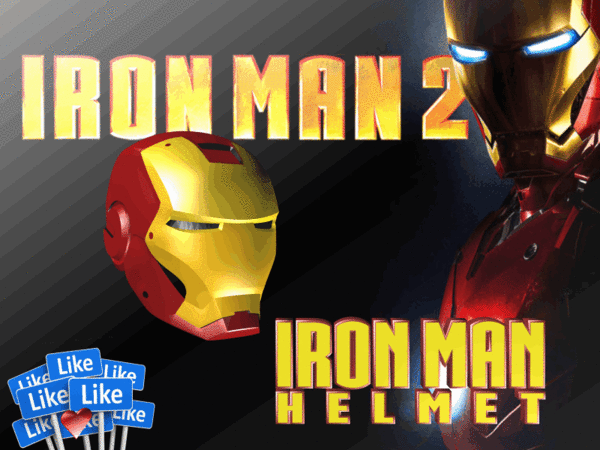 Iron Man Helmet (High Res)