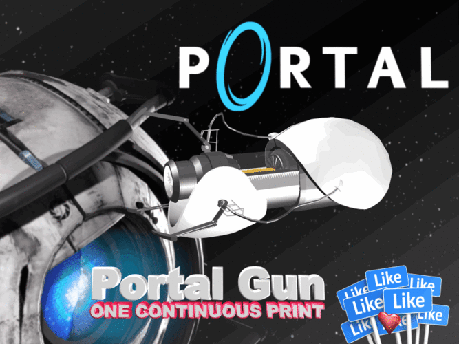 Portal Gun 3D Print 117581