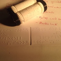 Braille Business Card Roller  - Thumbnail 2