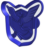 Mystic, Valor, & Instinct Team Cookie Cutters V 2.0 - Thumbnail 3