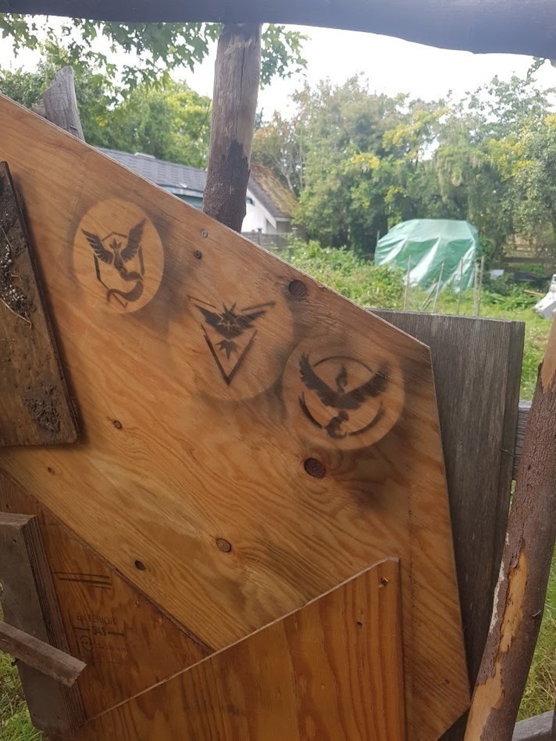 Pokemon Go Inspired Spray Stencils