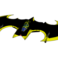Batplane - Batman LOW POLY - Thumbnail 1