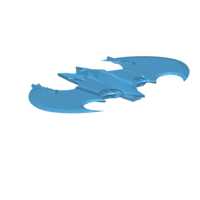 Batplane - Batman LOW POLY - Thumbnail 5