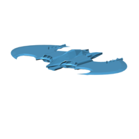Batplane - Batman LOW POLY - Thumbnail 6