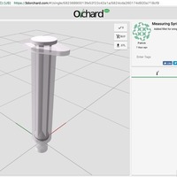 Small Measuring Syringe  3D Printing 117775