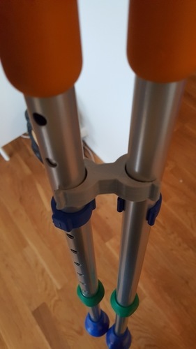 Crutch holder