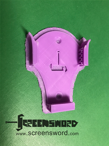 "Cyclopes" LED Remote Holder by Screensword Workshop 3D Print 117860