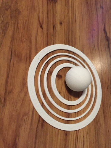 Planet Rings (0 Gravity Game) 3D Print 117865