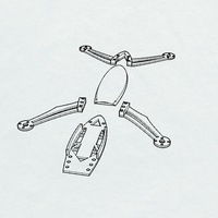 D2R2 Quadcopter 260 Frame - Thumbnail 2