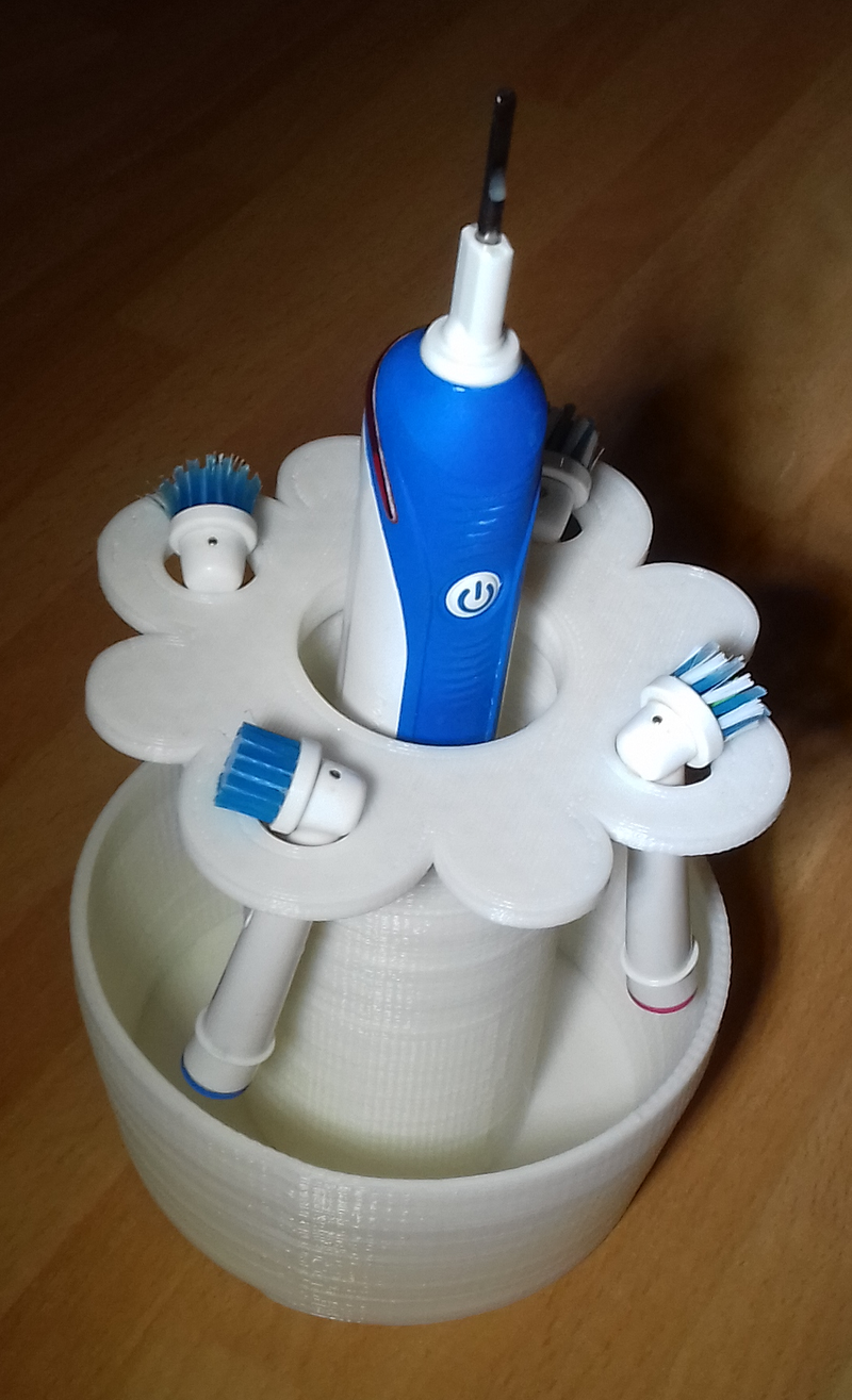 Toothbrush Flower Holder