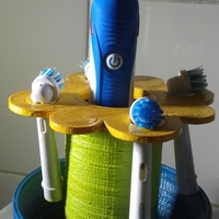 Toothbrush Flower Holder - Thumbnail 2