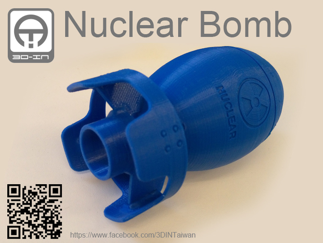 Nuclear bomb 3D Print 117899