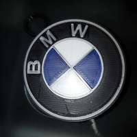 Small BMW key chain 3D Printing 117916