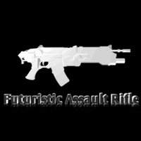 Futuristic Assault Rifle - Thumbnail 3