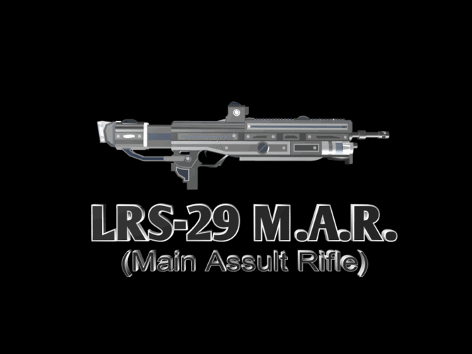 LRS-29 M.A.R (Main Assult Rifle) 3D Print 117943