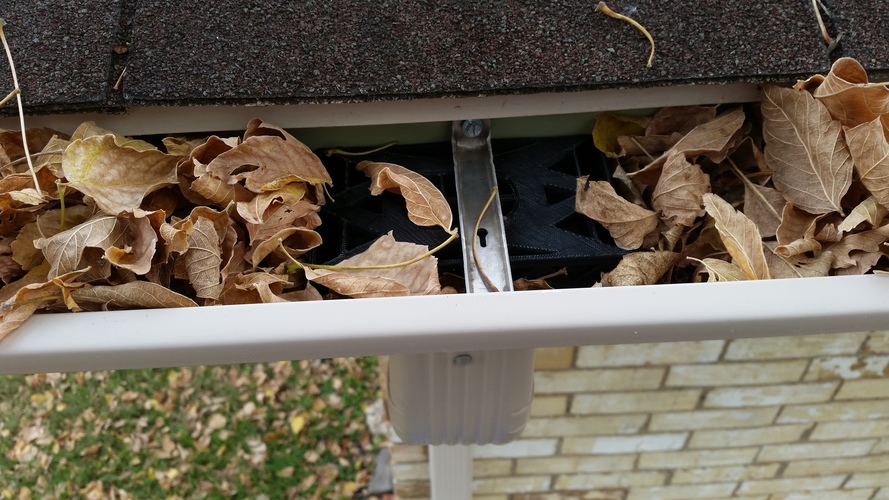 Gutter Downspout Filter 3D Print 117995