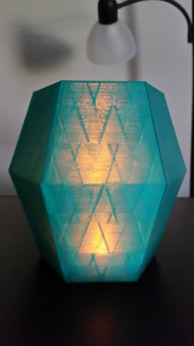 Wall sconce for LED tea light 3D Print 118027