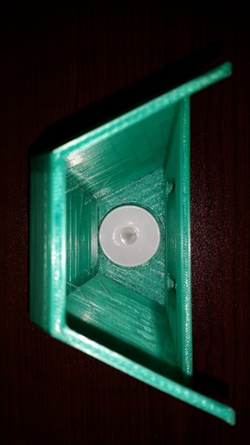 Wall sconce for LED tea light 3D Print 118028