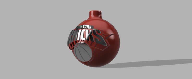 Knicks X-mas toy