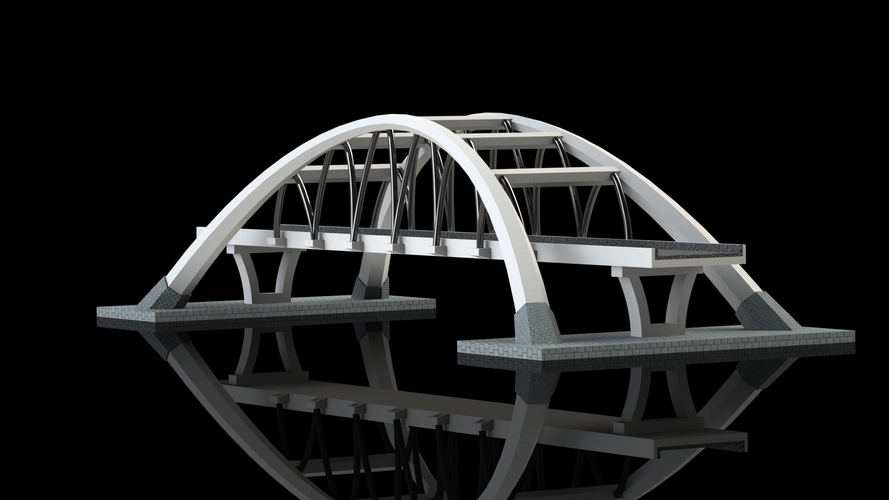 THE WHITE BRIDGE 3D Print 118044