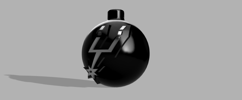 Spurs X-mas toy
